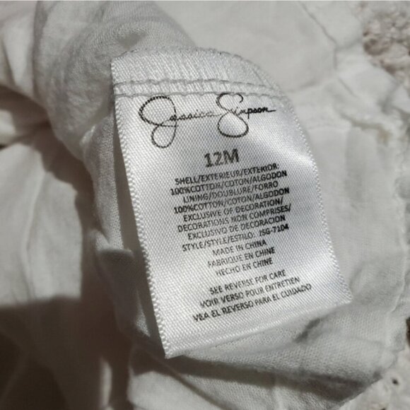 JESSICA EYELET ruffled dress top - Picture 4 of 5